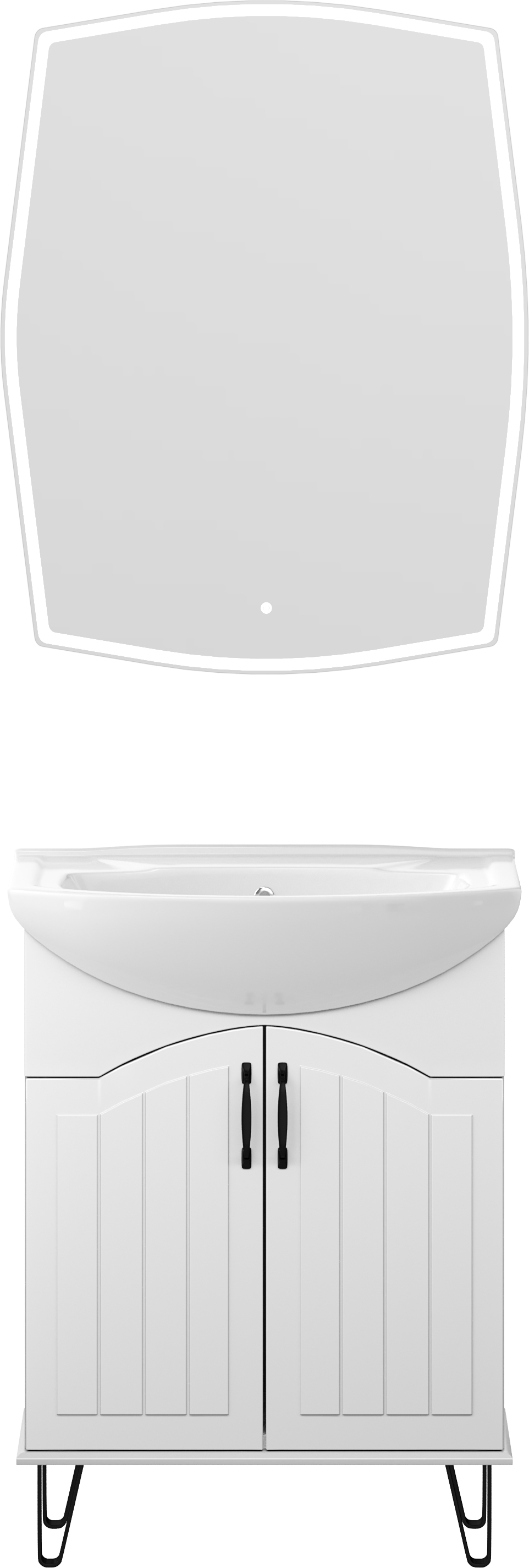 Мебель для ванной комнаты DIWO Сочи 65 белая купить в Тамбове