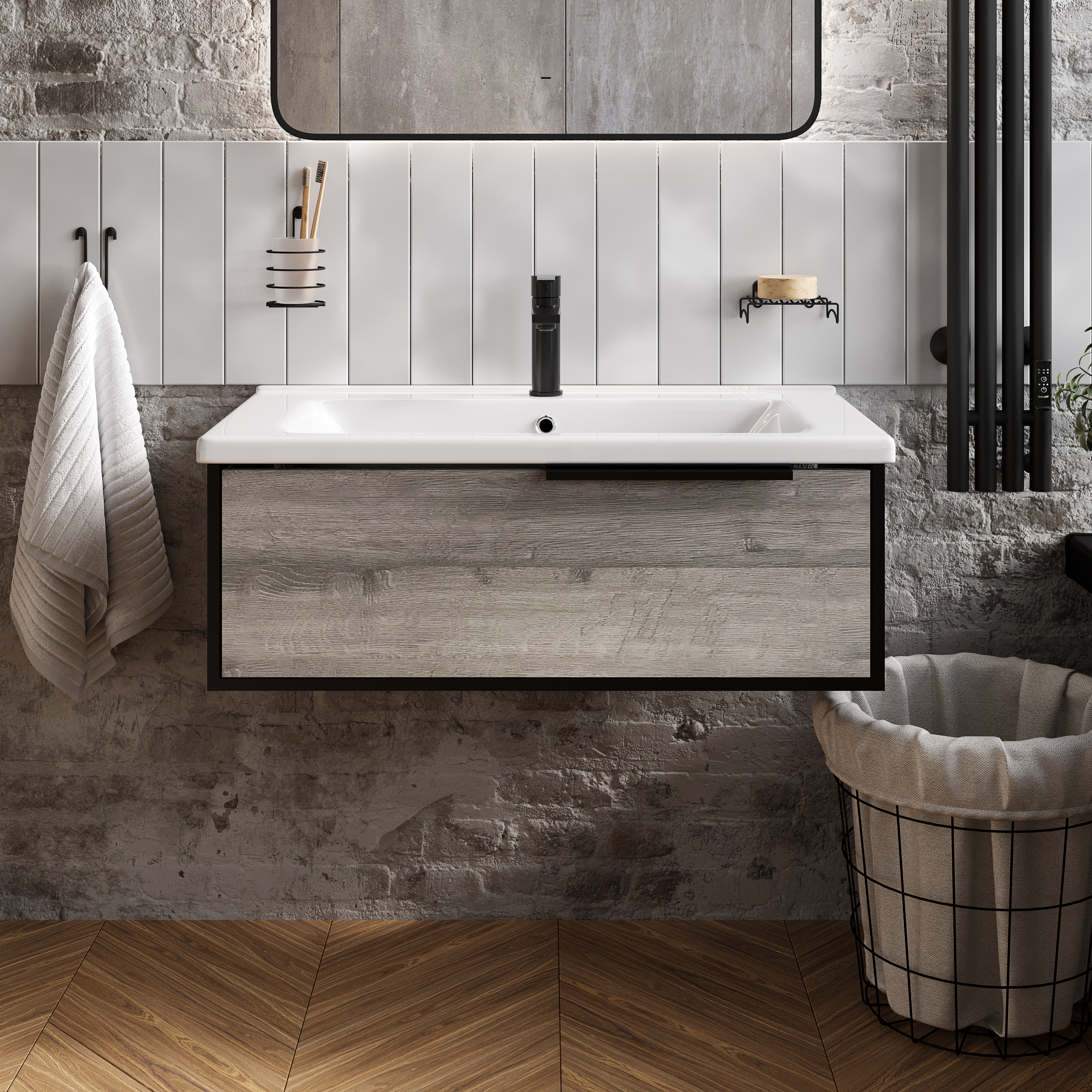 Мебельная раковина STWORKI Брамминг 85 9085-KL купить в Тамбове