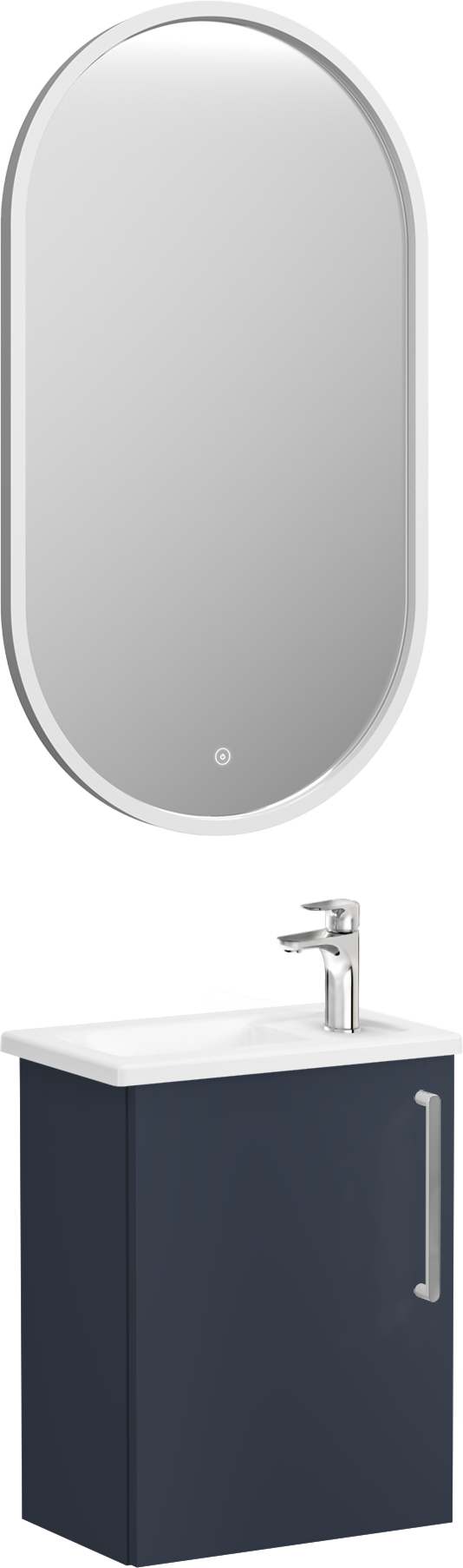 Мебель для ванной VitrA Root Flat 45 L темно-синий