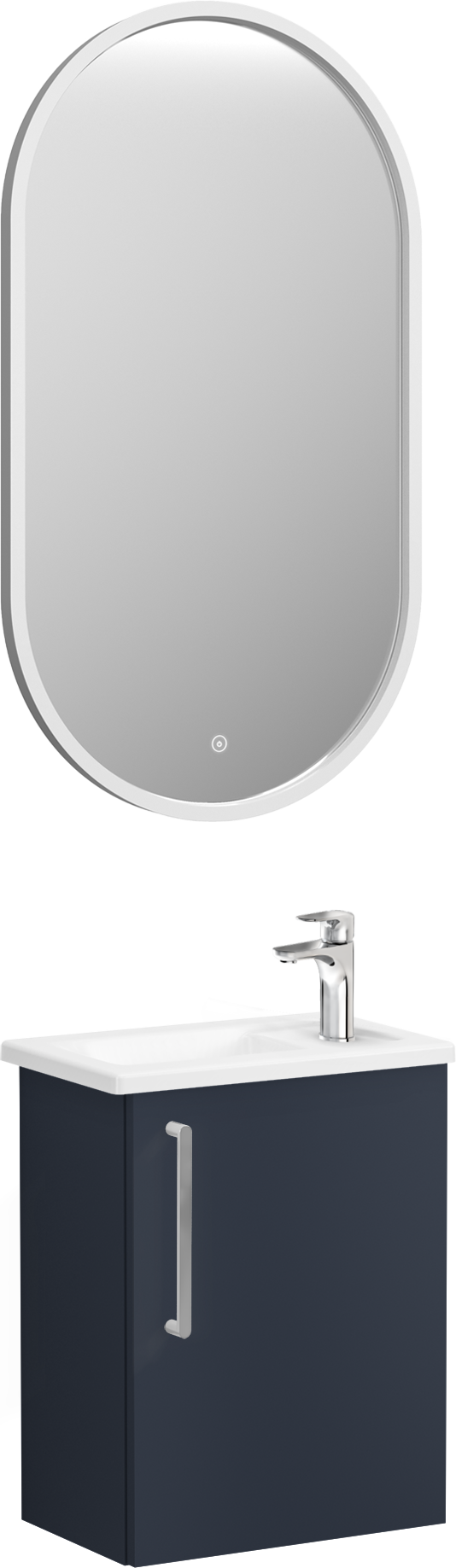 Мебель для ванной VitrA Root Flat 45 R темно-синий