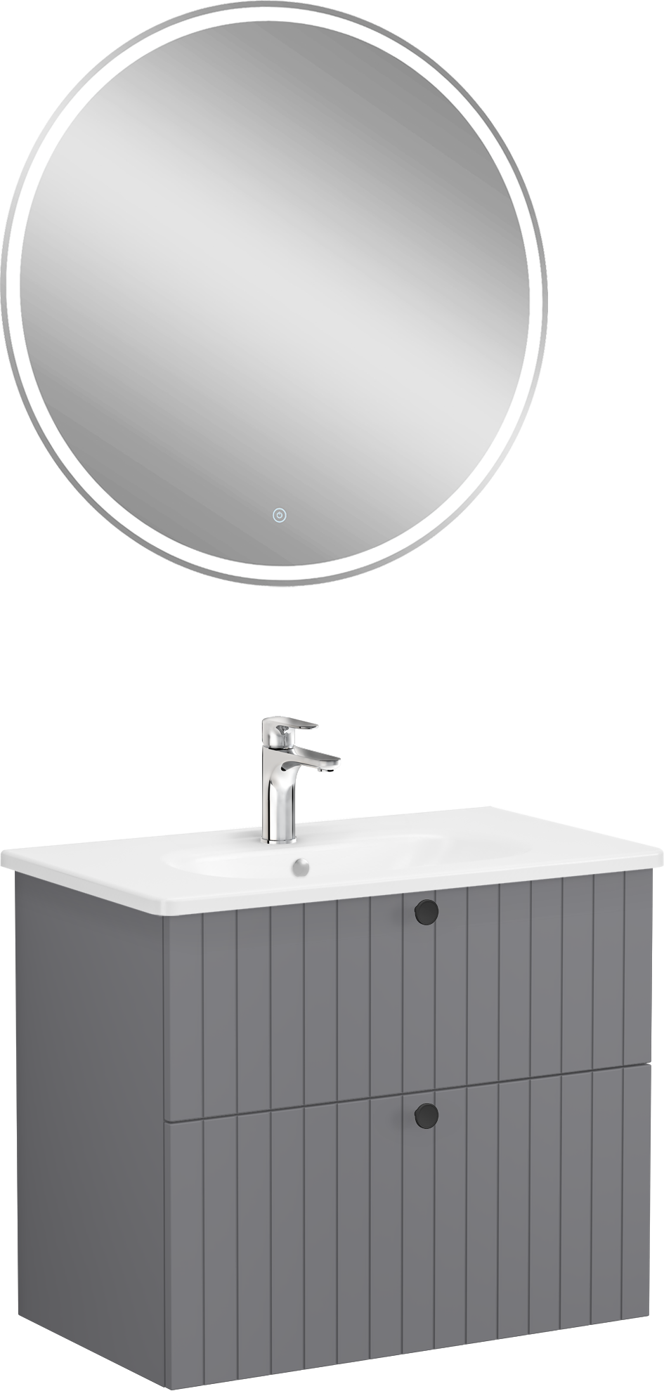 Мебель для ванной VitrA Root Groove 80 серая