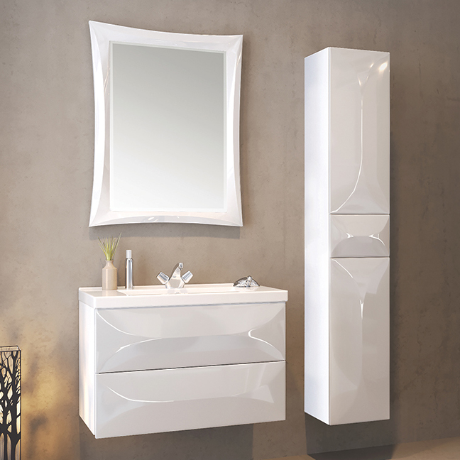 Мебель для ванной Marka One Elegant 80П white