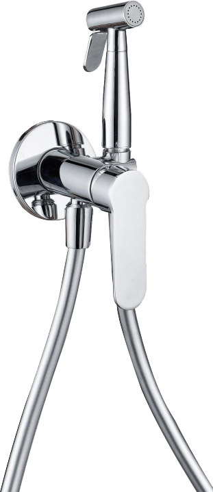 Гигиенический душ Aquanet Passion AF300-52C со смесителем С ВНУТРЕННЕЙ ЧАСТЬЮ 7140₽