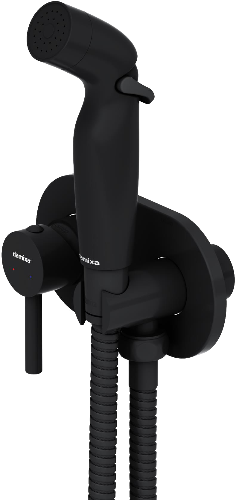 Гигиенический душ STWORKI Мосс HFMOS12300 со смесителем, С ВНУТРЕННЕЙ ЧАСТЬЮ, черный