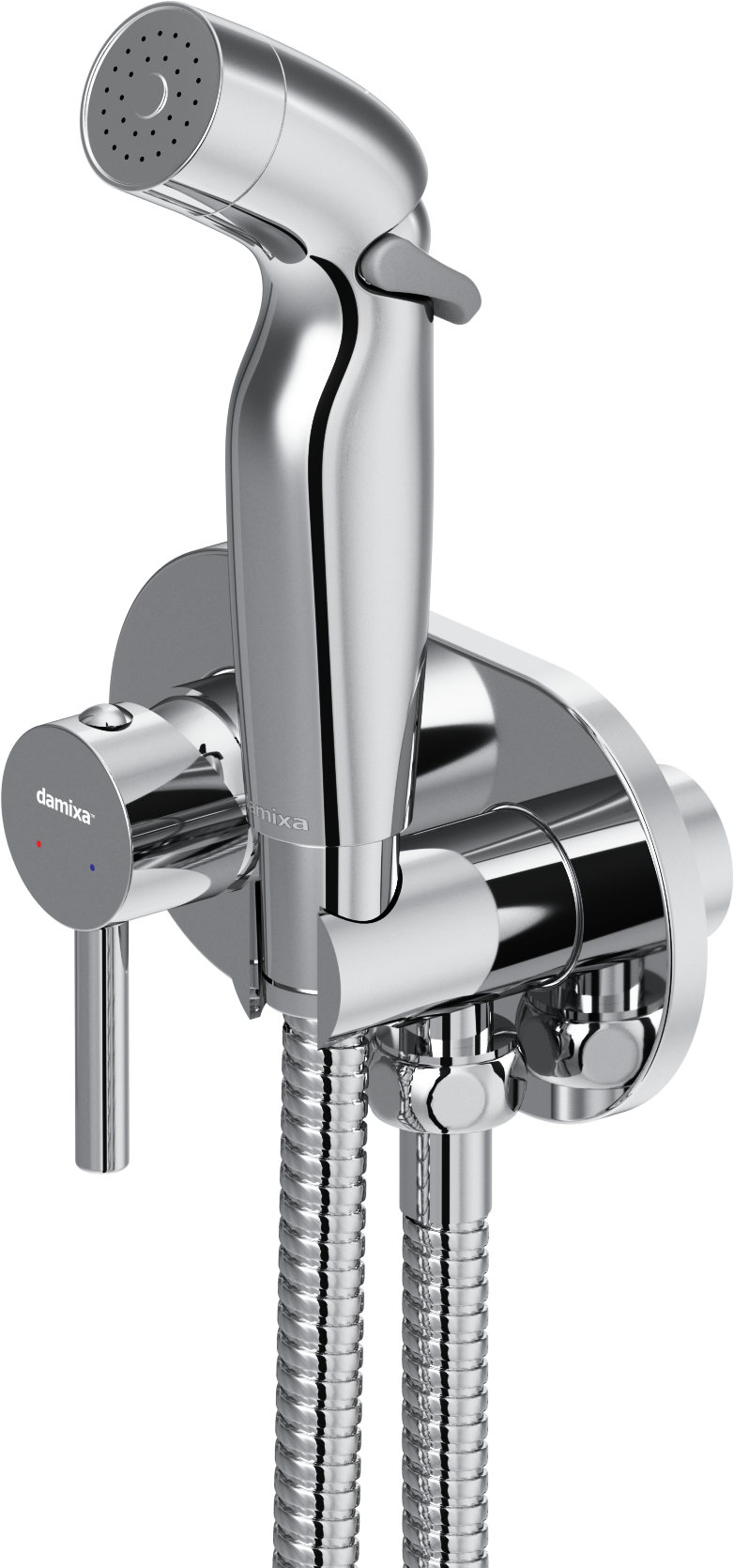 Гигиенический душ STWORKI Мосс HFMOS12000 со смесителем, С ВНУТРЕННЕЙ ЧАСТЬЮ, хром