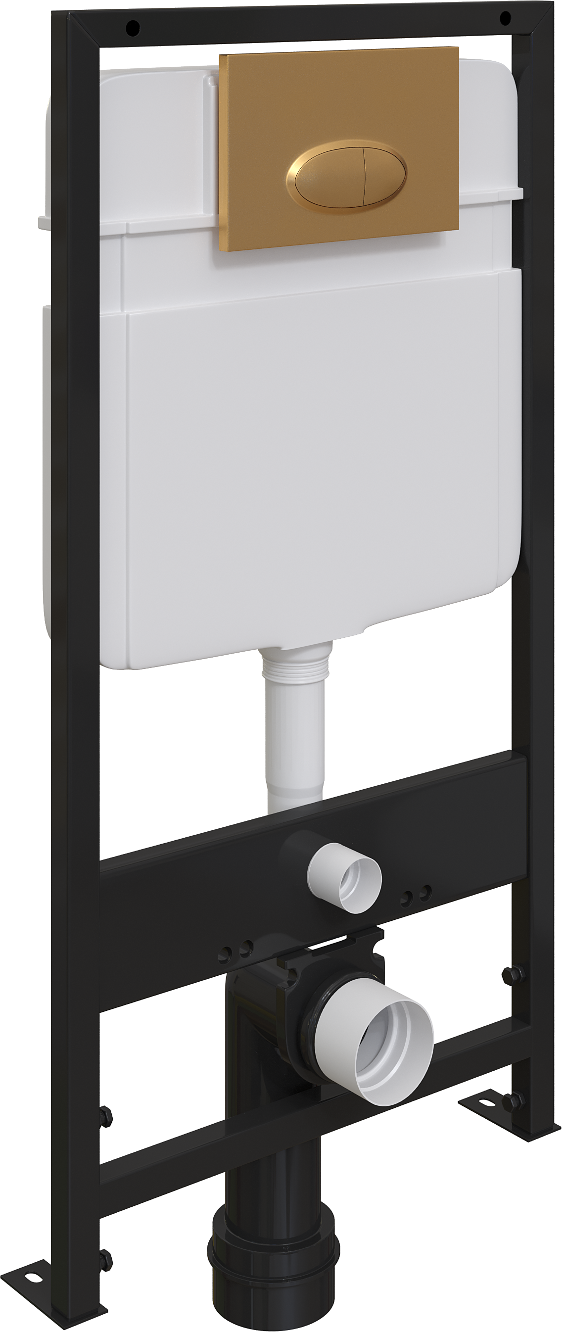 Комплект Инсталляция EWRIKA ProLT 0026-2020 + Кнопка 0053 цвет матовое золото купить в Тамбове