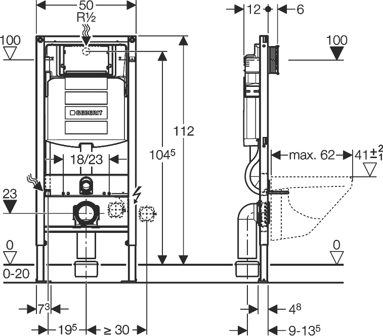 Комплект Унитаз подвесной BOCCHI V-Tondo 1417-006-0129 тонкая крышка с микролифтом, серый матовый + Система инсталляции для унитазов Geberit Duofix UP 320 111.300.00.5 + Кнопка смыва Geberit Sigma 01 115.770.DW.5 черная + Комплект крепления для инсталляци купить в Тамбове