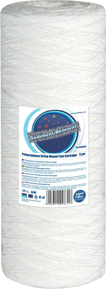 Картридж Aquafilter FCPP5M10B из полипропиленового шнура