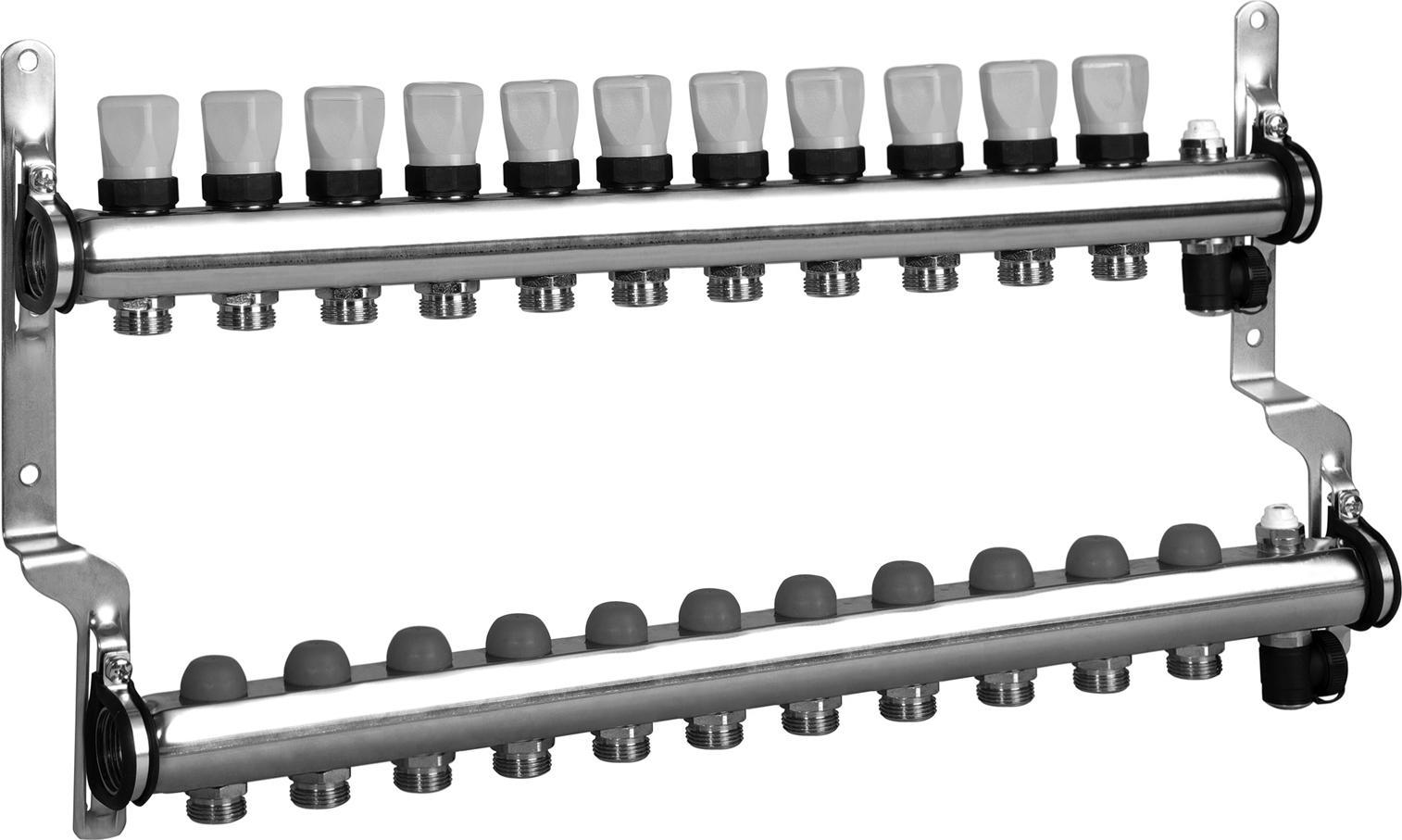 Коллектор Meibes M1794131 с термовставками на 11 контуров