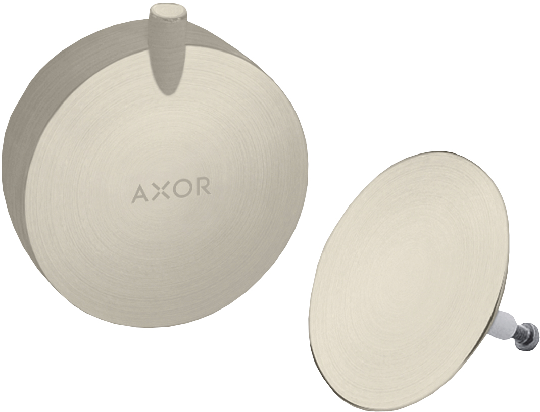 Декоративные накладки для ванны Axor 58312820 шлифованный никель