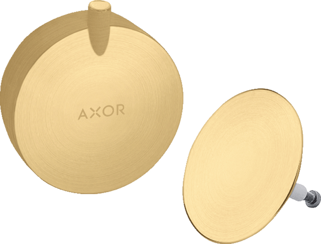Декоративные накладки для ванны Axor 58312250 шлифованное золото