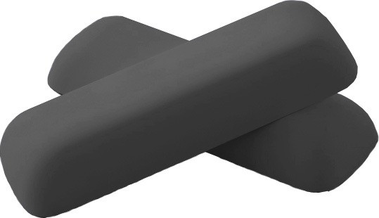 Подголовник для ванны Kaldewei на липучках серый