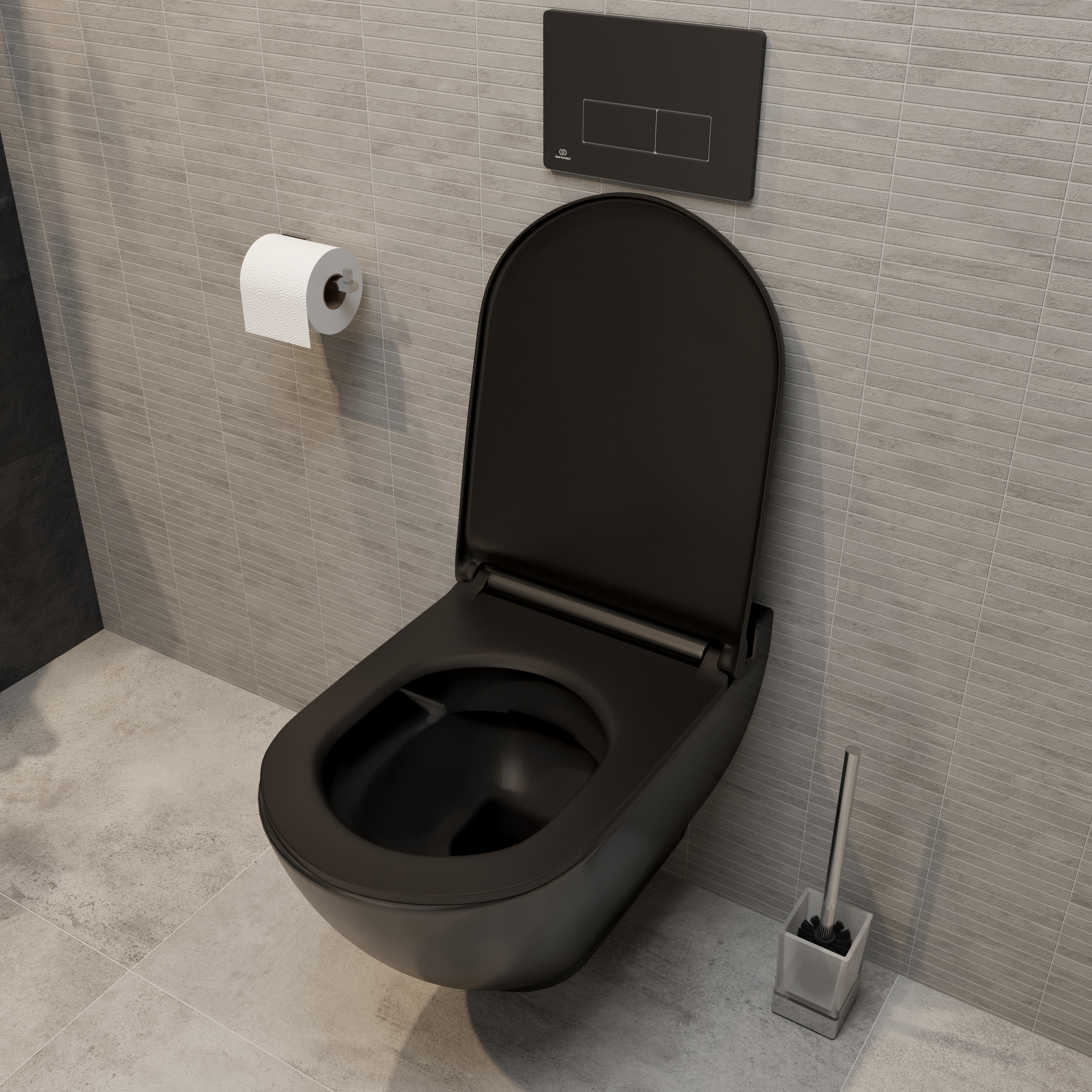 Комплект 3 в 1 Унитаз подвесной STWORKI Rotenburg SWH52 + Инсталляция EWRIKA ProLT 0026-2020 + Кнопка 0044