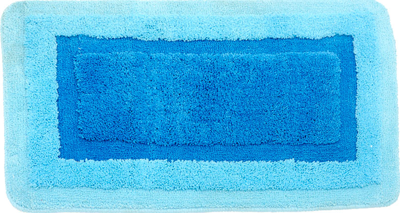 Коврик Wess Belorr A13-35 синий, 80x50