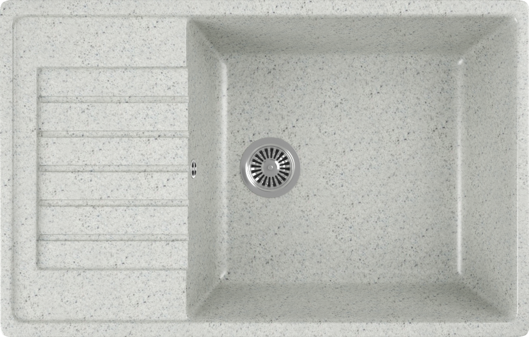 Мойка кухонная Domaci Бьелла DMC-78L серая