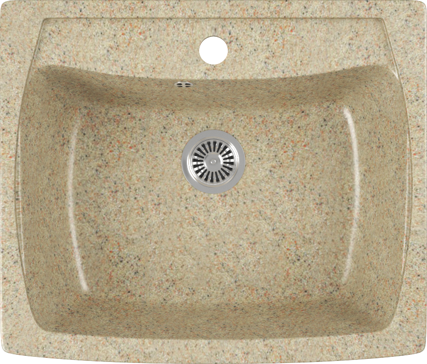 Мойка кухонная Domaci Бьелла DMC-03-302 песочная