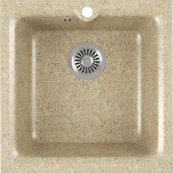 Мойка кухонная Domaci Бьелла DMC-42-302 песочная
