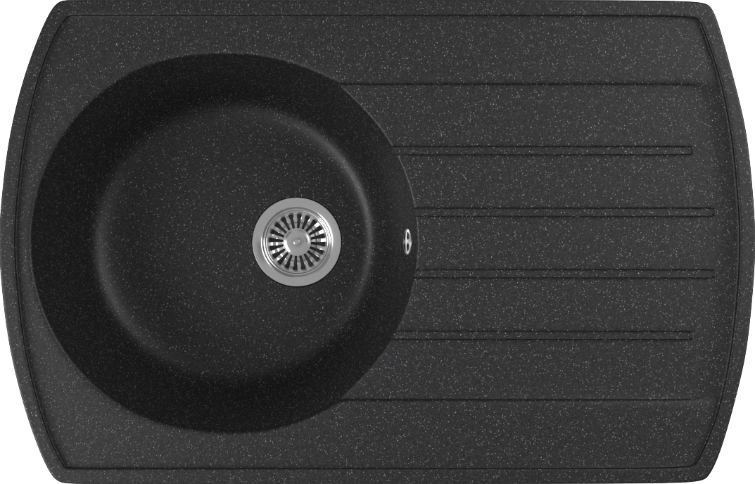 Мойка кухонная Domaci Бьелла DMC-23 черная