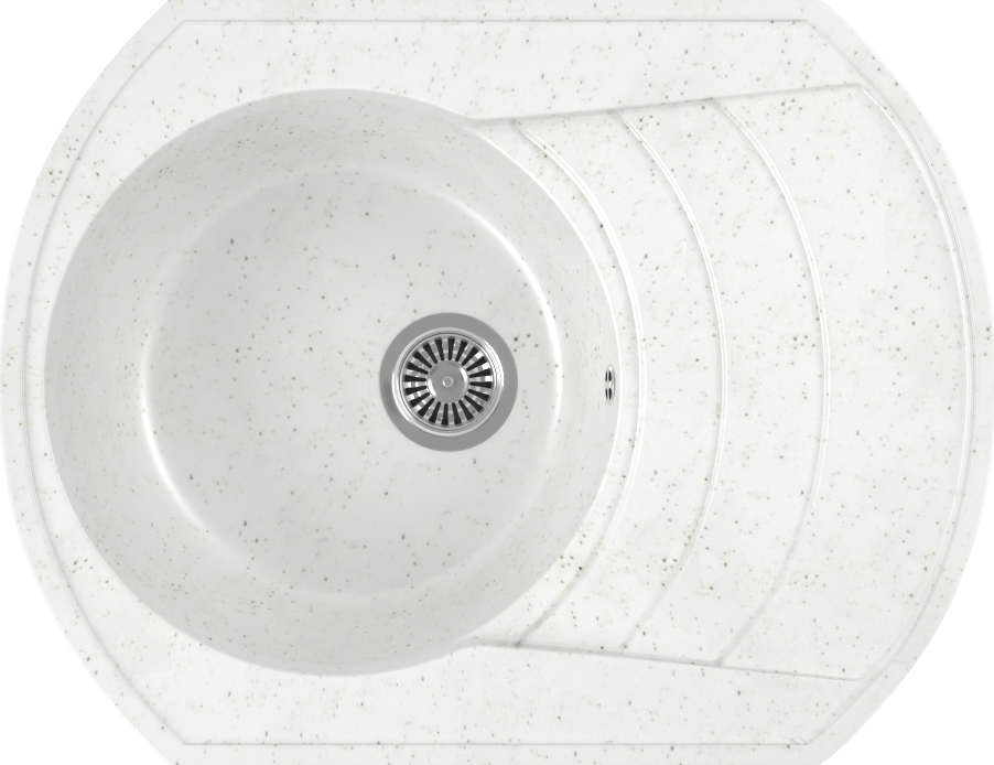 Мойка кухонная Domaci Бьелла DMC-65, белая