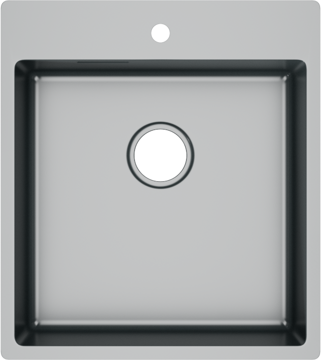 Мойка кухонная Domaci Равенна DGS 450.505.12K нержавеющая сталь