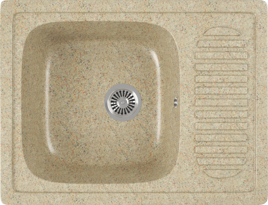 Мойка кухонная Domaci Бьелла DMC-13-302 песочная