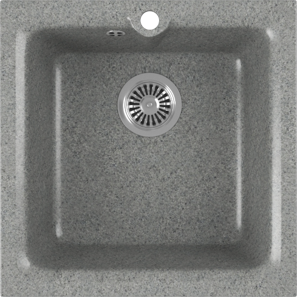 Мойка кухонная Domaci Бьелла DMC-42-309 темно-серая
