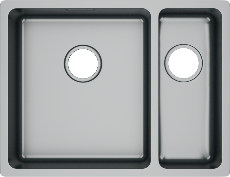 Мойка кухонная Domaci Равенна DGS 340.10K L нержавеющая сталь, L