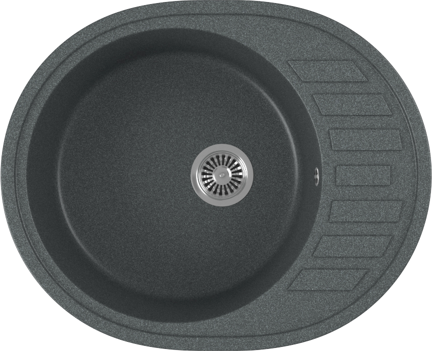 Мойка кухонная Domaci Бьелла DMC-62-343 антрацит