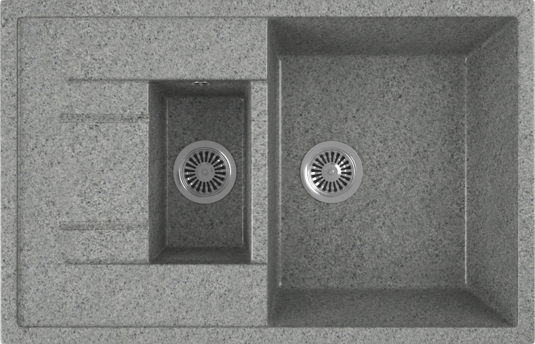 Мойка кухонная Domaci Бьелла DMC-21K-309 темно-серая