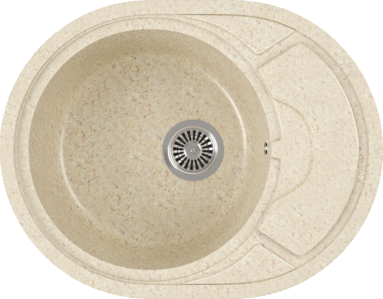 Мойка кухонная Domaci Бьелла DMC-18K-328 бежевая