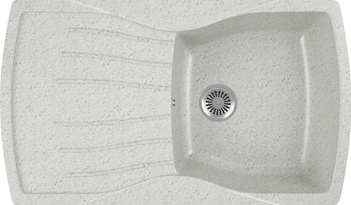 Мойка кухонная Domaci Бьелла DMC-22 серая