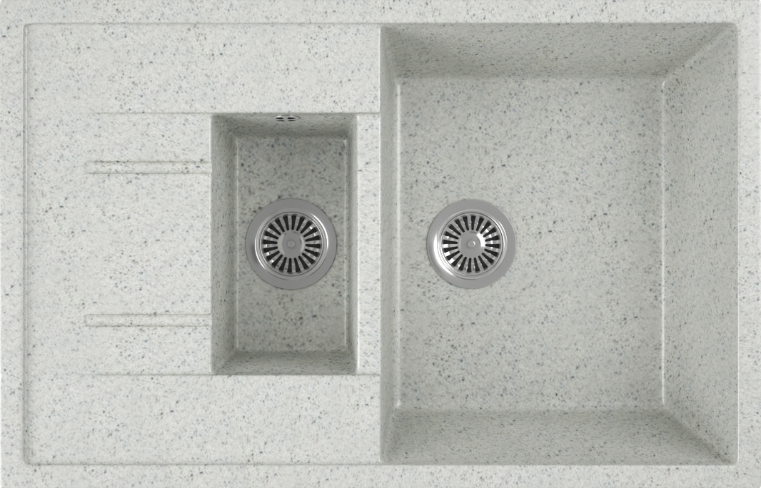 Мойка кухонная Domaci Бьелла DMC-21K серая