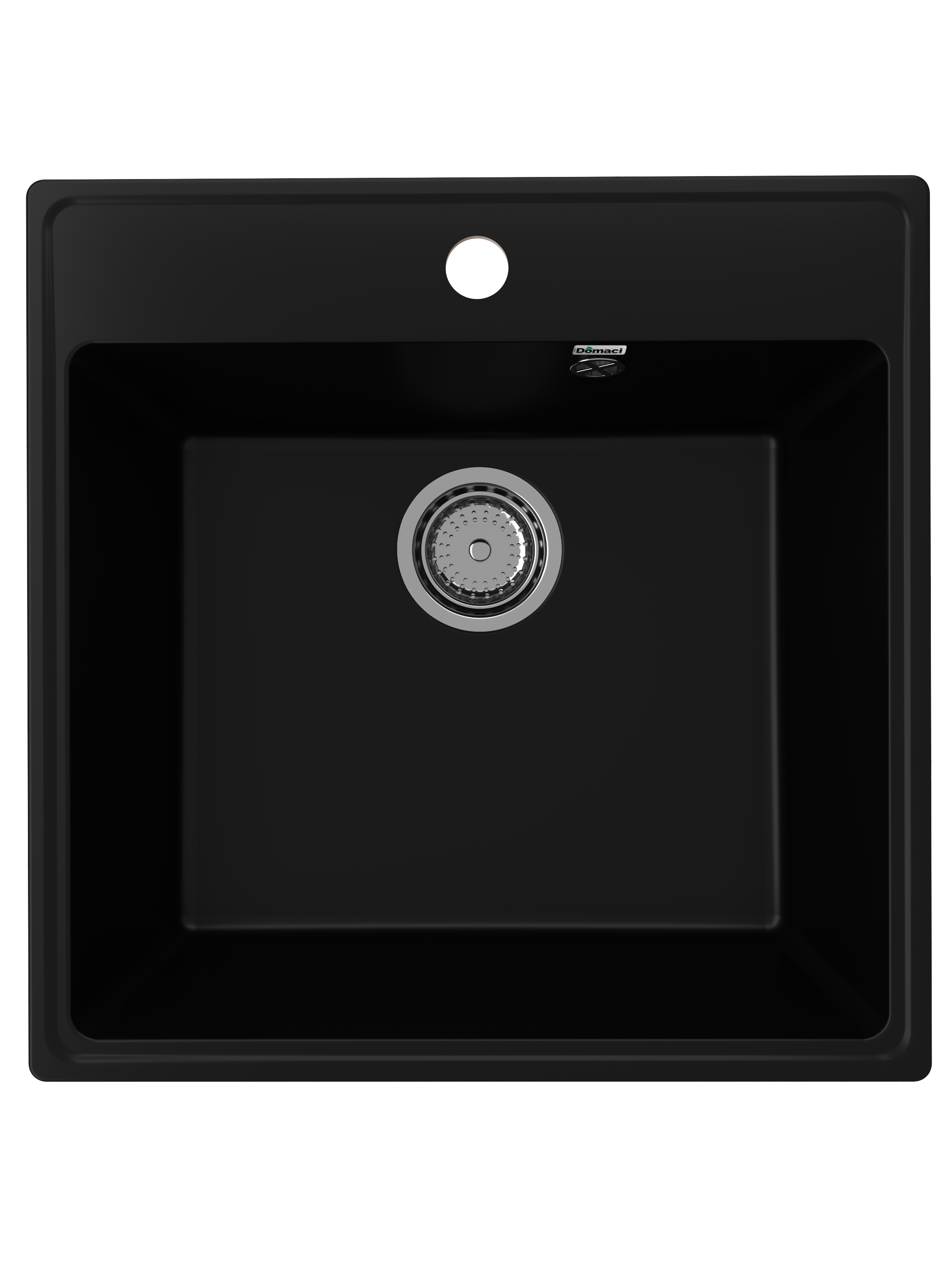 Мойка кухонная Domaci Солерно DF 505-07, уголь
