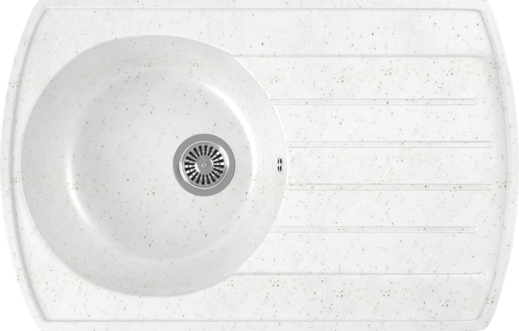 Мойка кухонная Domaci Бьелла DMC-23 белая
