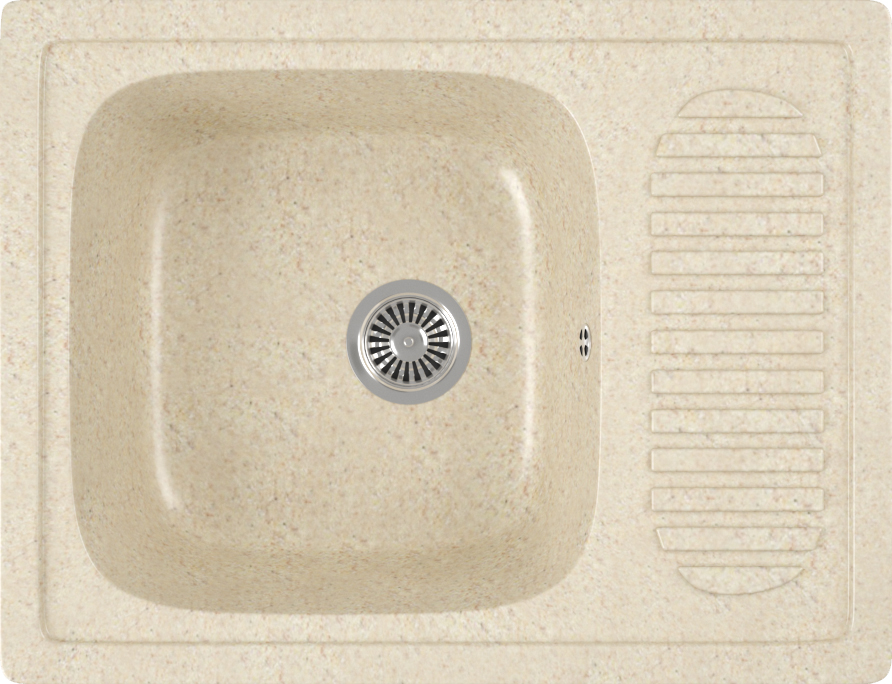 Мойка кухонная Domaci Бьелла DMC-13 бежевая
