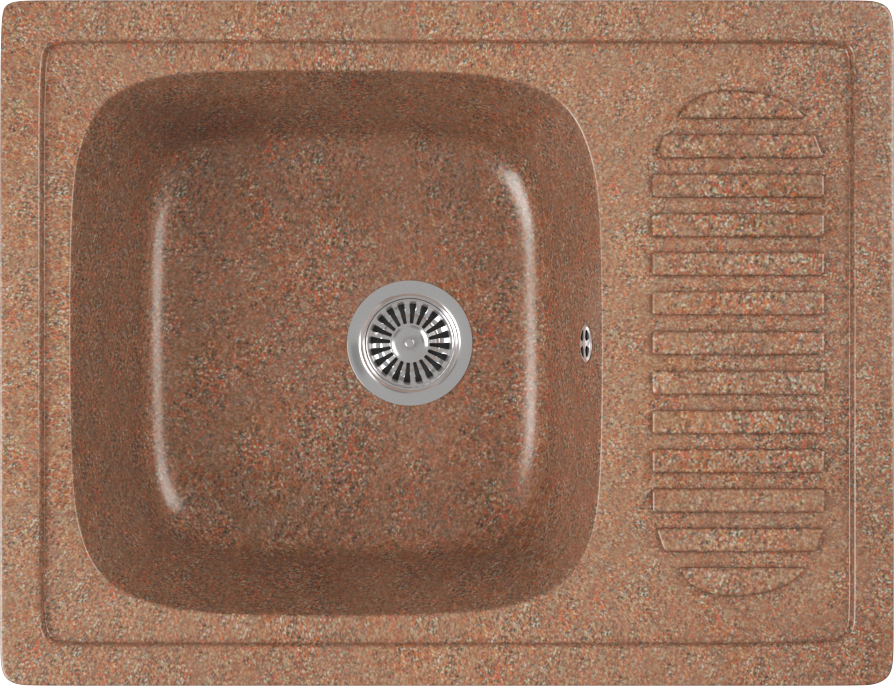 Мойка кухонная Domaci Бьелла DMC-13-307 терракот