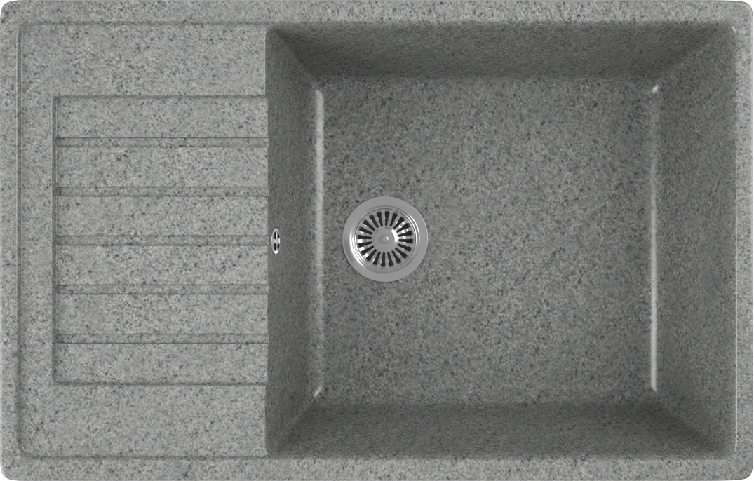 Мойка кухонная Domaci Бьелла DMC-78L-309 серая