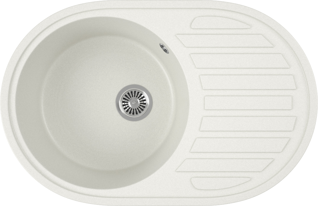 Мойка кухонная Domaci Бьелла DMC-18L-341 молочная