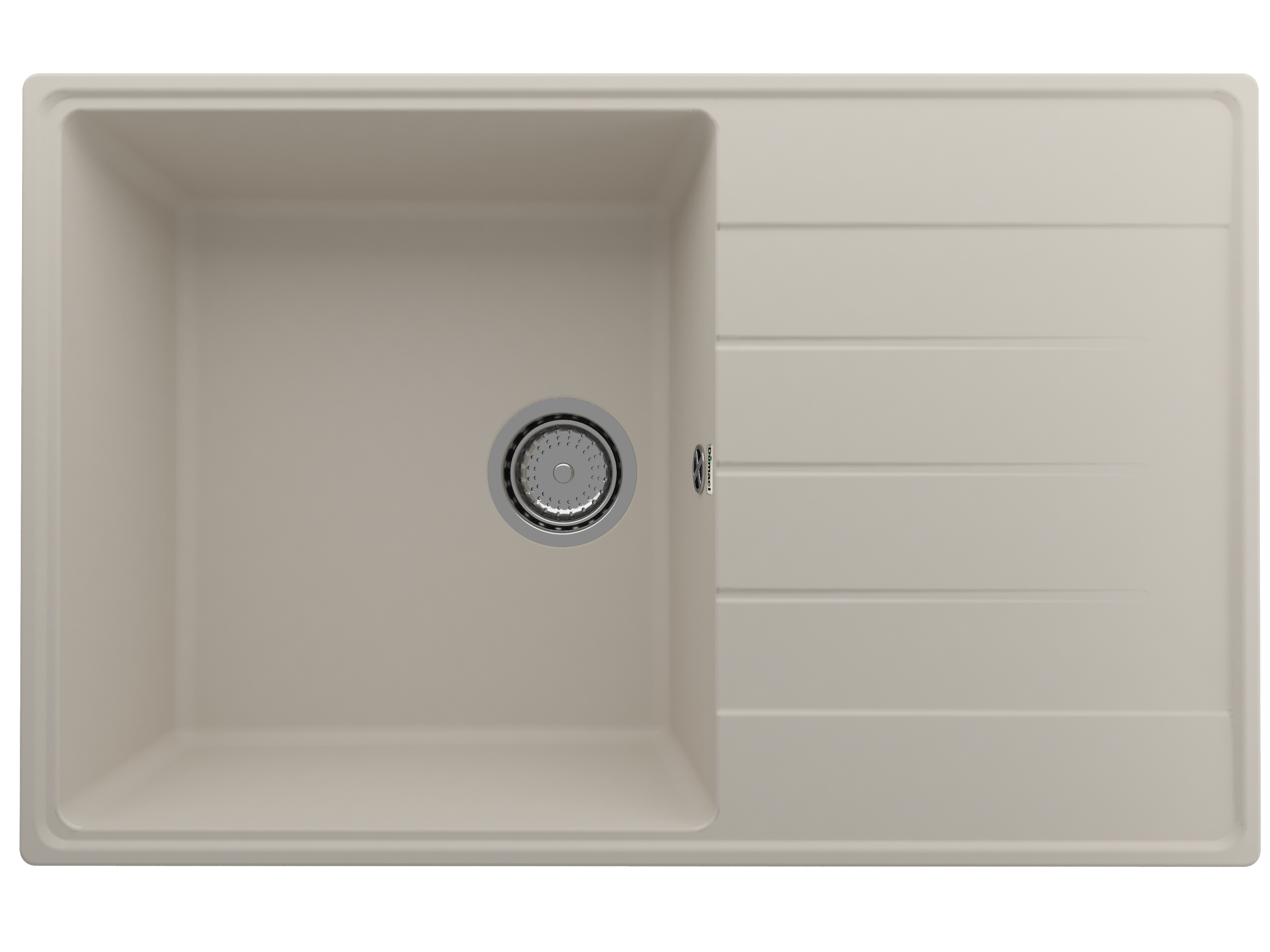 Мойка кухонная Domaci Солерно DP 780-02 лен