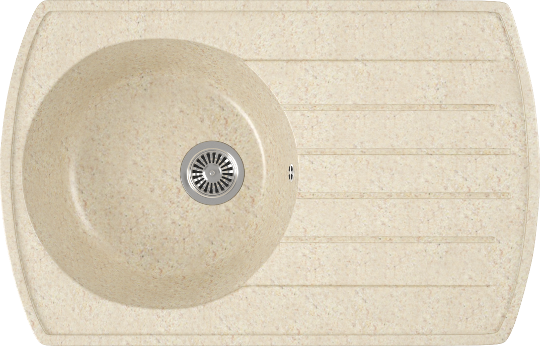 Мойка кухонная Domaci Бьелла DMC-23 бежевая