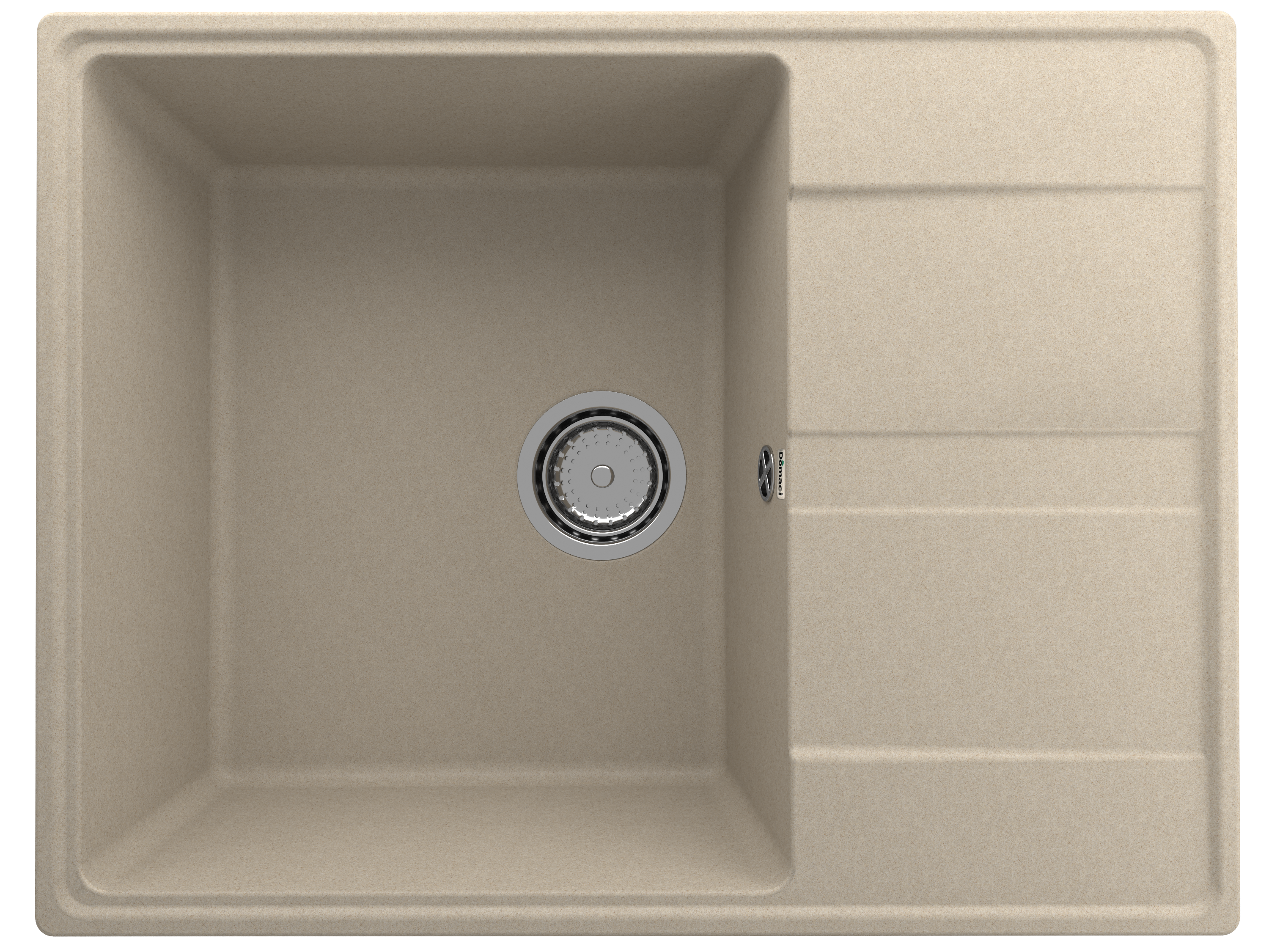 Мойка кухонная Domaci Солерно DP 650-03 десерт