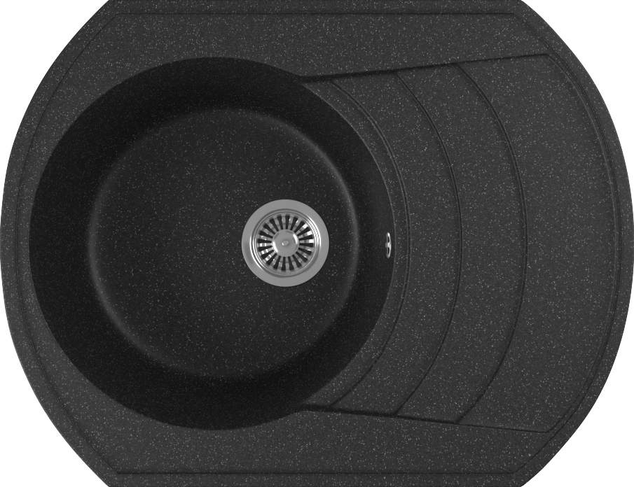 Мойка кухонная Domaci Бьелла DMC-65 черная