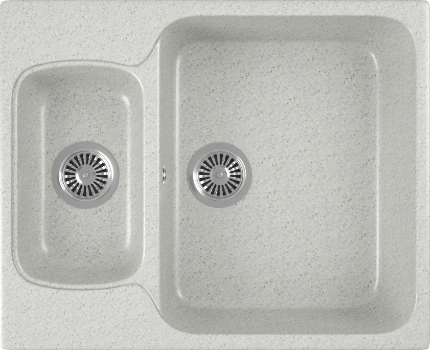 Мойка кухонная Domaci Бьелла DMC-09 серая