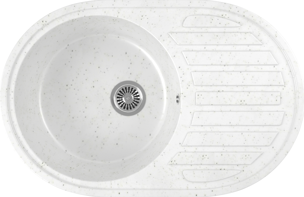 Мойка кухонная Domaci Бьелла DMC-18L белая