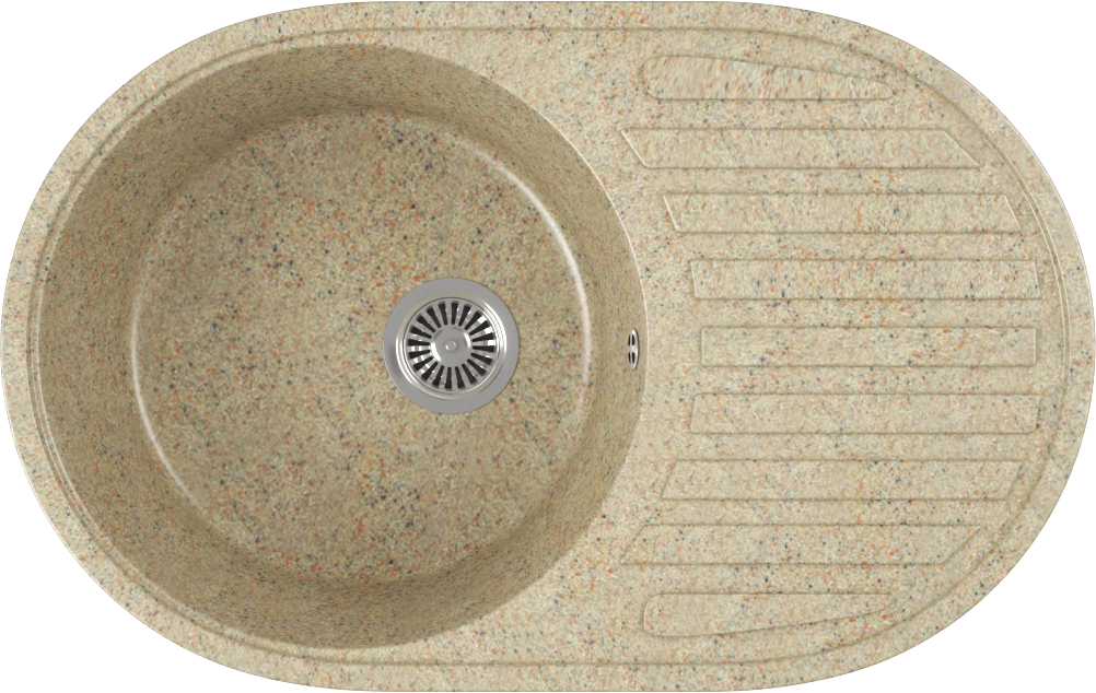 Мойка кухонная Domaci Бьелла DMC-18-302 песочная