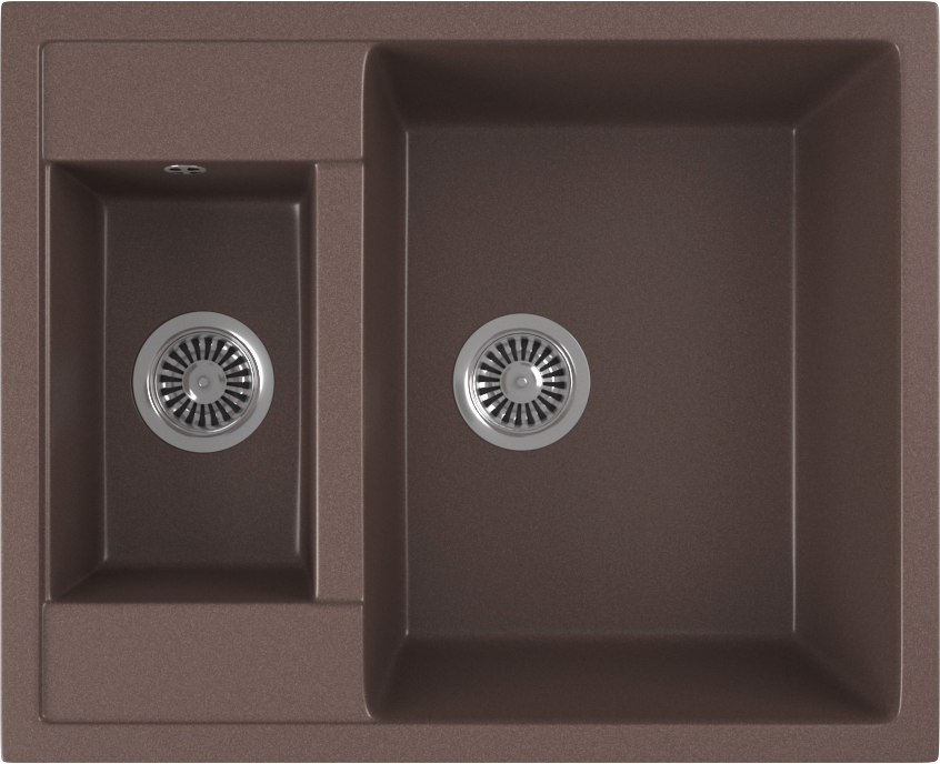 Мойка кухонная Domaci Бьелла DMC-21-345 шоколад
