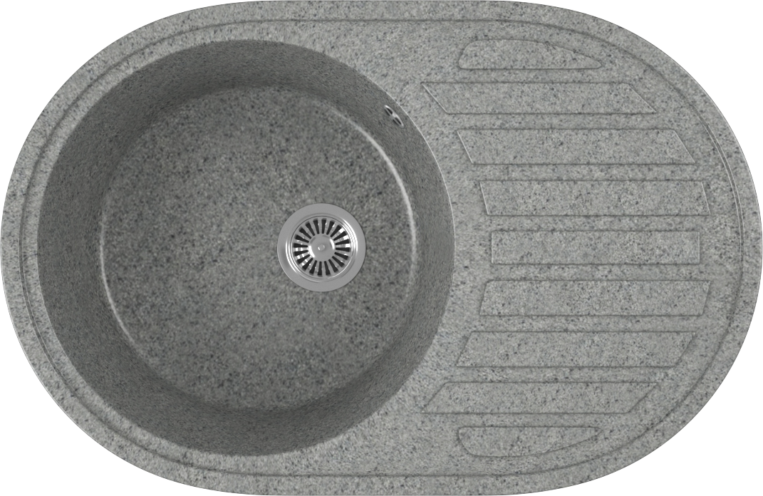 Мойка кухонная Domaci Бьелла DMC-18L-309 темно-серая