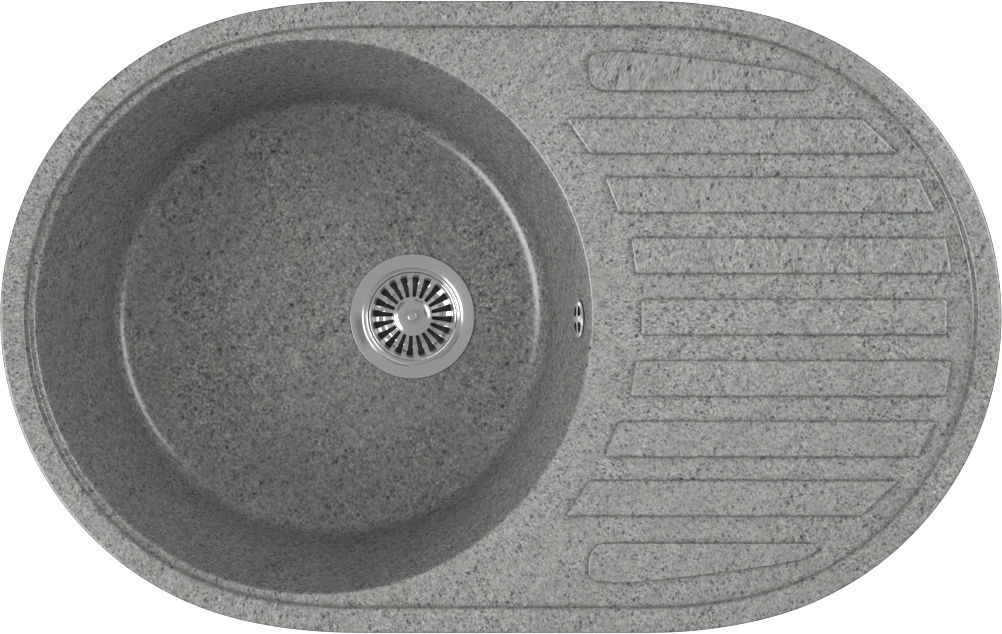 Мойка кухонная Domaci Бьелла DMC-18-309 темно-серая