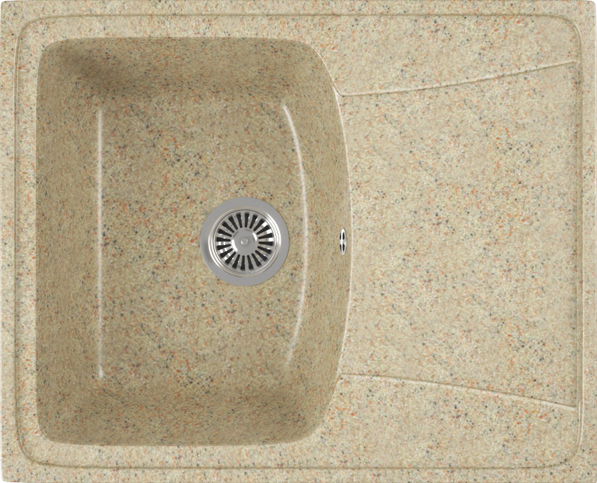 Мойка кухонная Domaci Бьелла DMC-17K-302 песочная