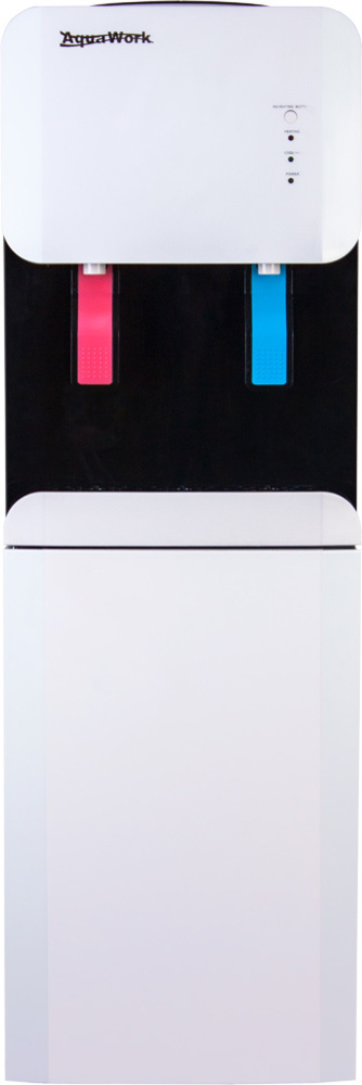 Кулер для воды AquaWork 105 LDR белый, черный